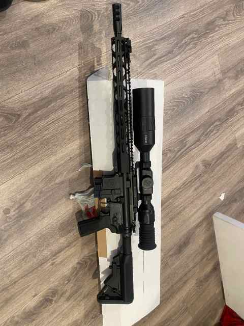 Radical ar with Atn nv scope 
