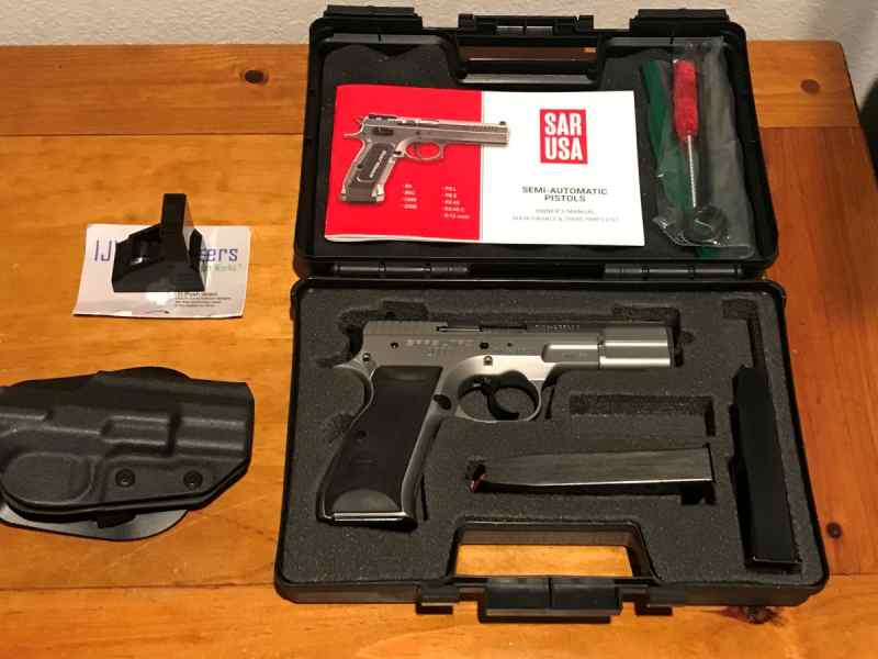 SAR USA 2000 Stainless 9mm Pistol