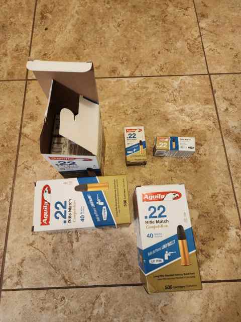 22 LR AmmoMatch Competition round