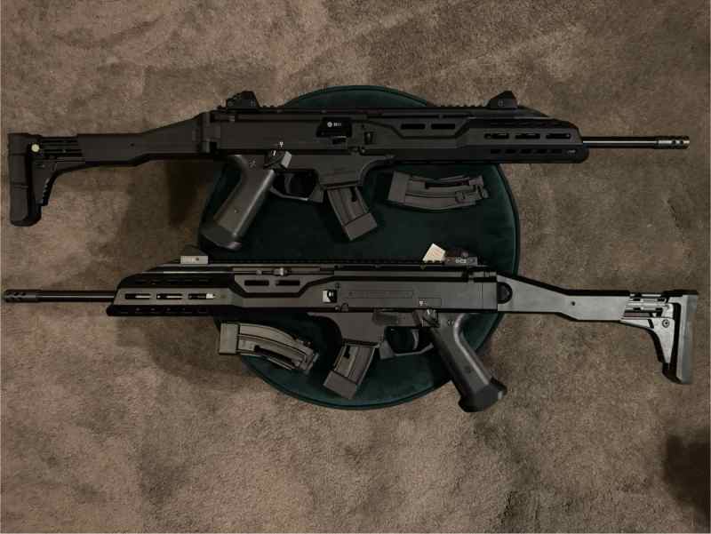 Two CZ EVO Scorpions in 22lr 