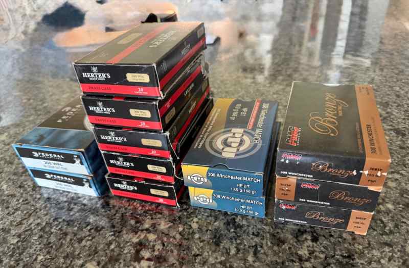 .308 WIN Ammo plus Ammo Box