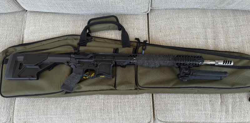 Seekins Precision 18” DMR 223 Wylde fluted barrel