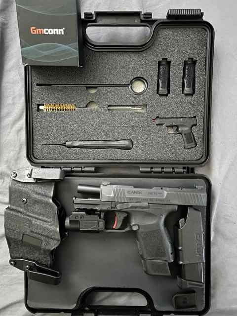 Canik MC9s 9mm – BRAND NEW – + Light included