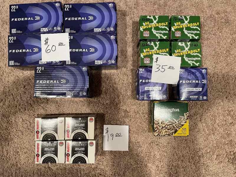 22 lr ammo