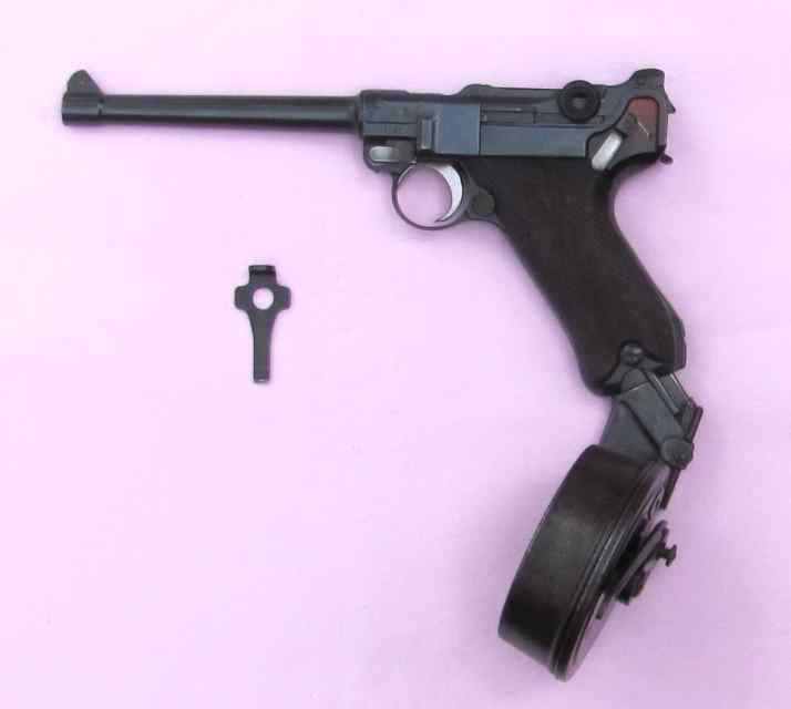 WTS: Luger, DWM, 6&quot; bbl. 9mm w/drum