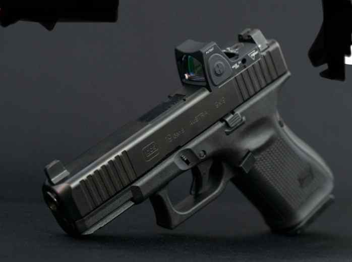 Glock 19 Gen 5 MOS withTrijicon RMR 3.5 optic 