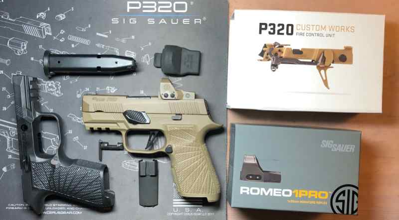 Sig P320 X Compact Custom Build - PRICE REDUCED