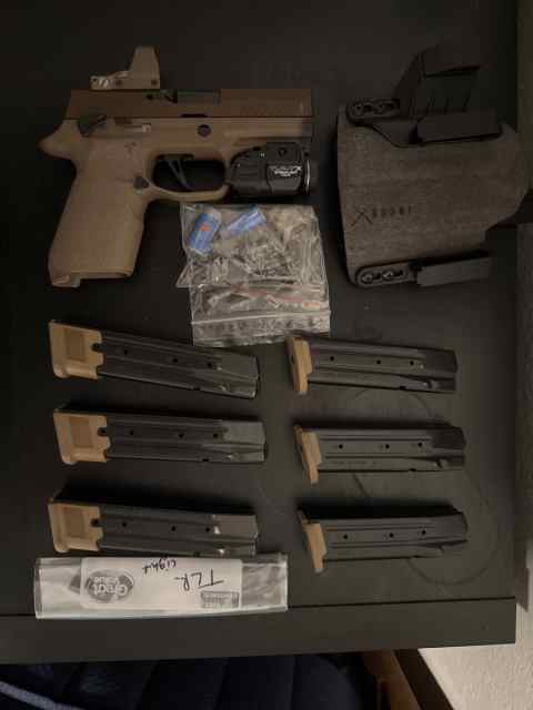 Sig P320 M18 + Leupold DPP + TLR-7 Sub Bundle