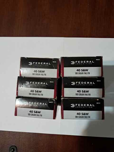 45 ACP 300 RDS $100 AND 40 S&amp;W 300 RDS $90