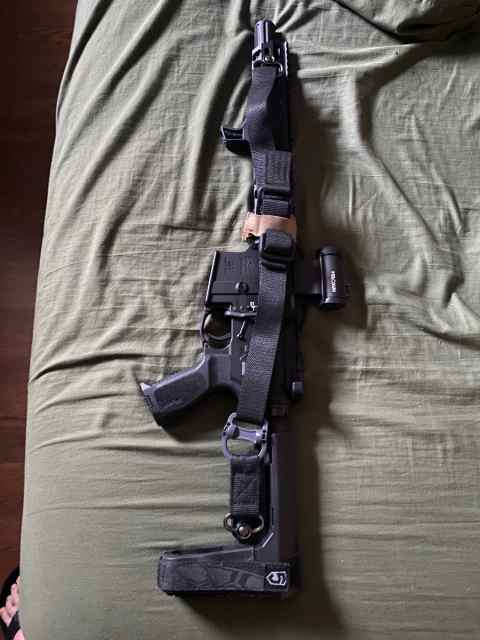 10.5in ar pistol 556 