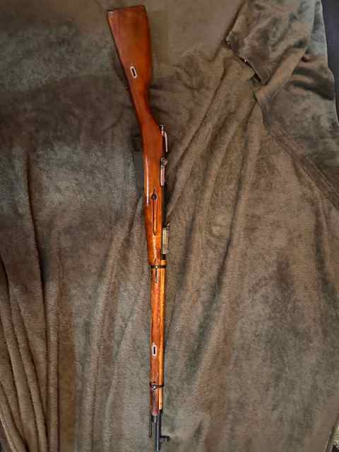 Mosin Nagant with extras