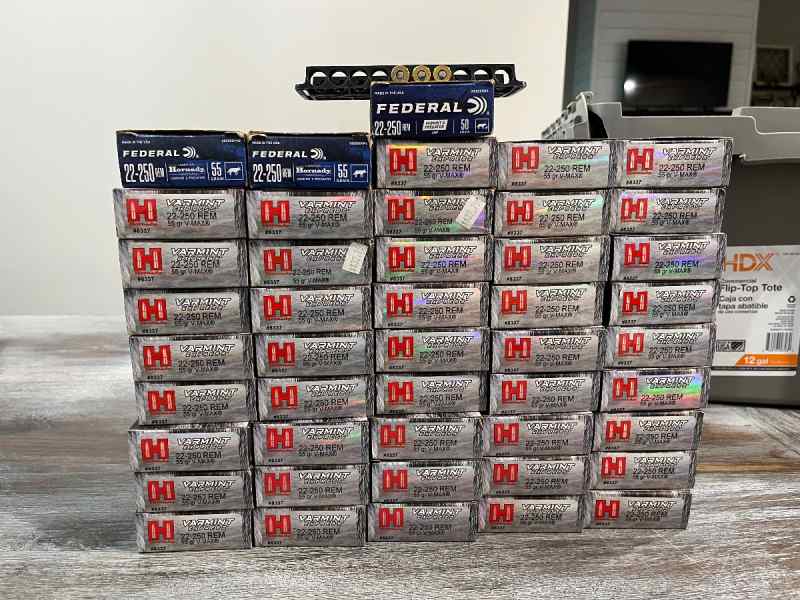                             *(22-250 Rem AMMO)*