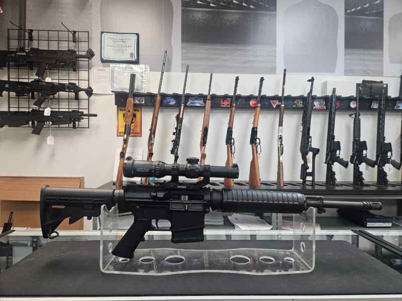 Used Bushmaster BR-308 With Konus 1-4 LPVO, No Box