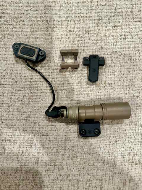 Arisaka Fde 300 light and modbutton lite combo