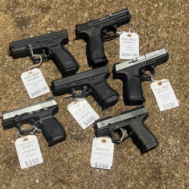 6 Semi Auto Handguns Under $500 Each