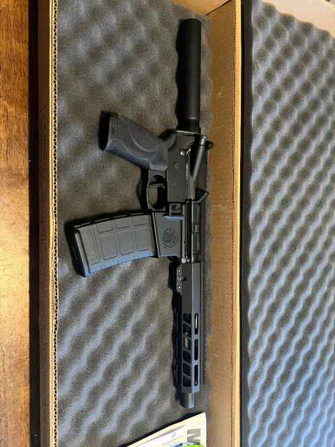 Assault rifle pistol 